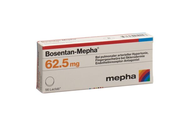 Bosentan-Mepha cpr pell 62.5 mg 56 pce