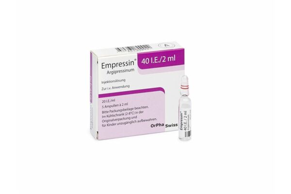 Empressin Inf Konz 40 IE/2ml 5 Amp 2 ml