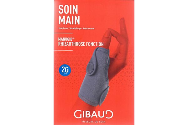 GIBAUD Manugib Rhizarthrose Funktion 2R 15.5-18cm rechts