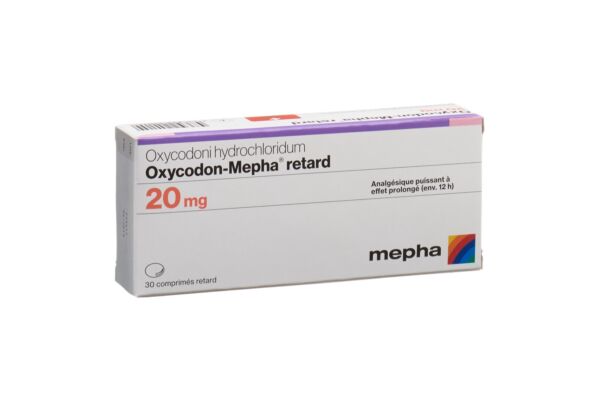 Oxycodon-Mepha Ret Tabl 20 mg 30 Stk