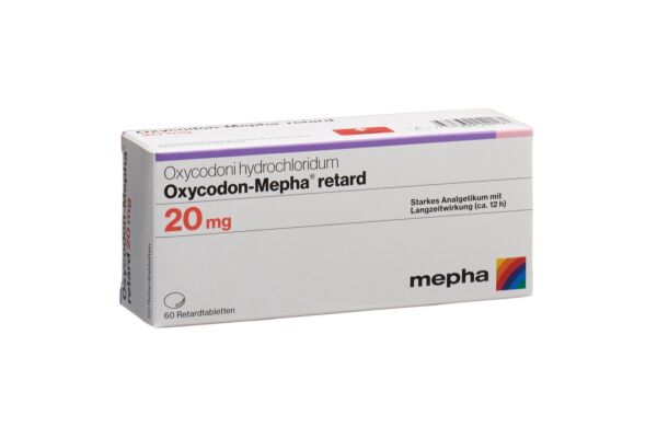 Oxycodon-Mepha Ret Tabl 20 mg 60 Stk