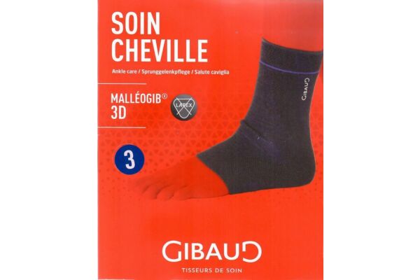 GIBAUD Malleogib 3D Sprunggelenkbandage Gr3 23-26cm