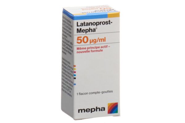 Latanoprost-Mepha gtt opht 50 mcg/ml fl 2.5 ml