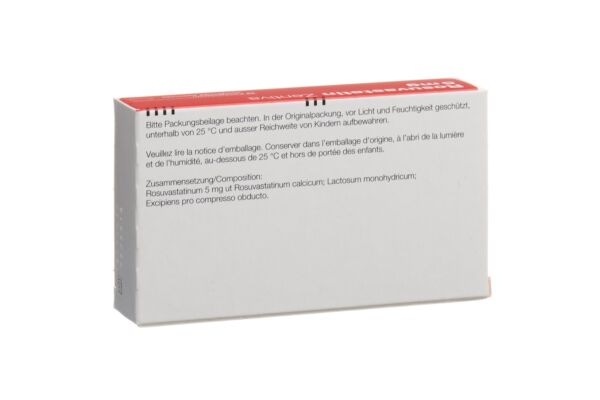 Rosuvastatin Zentiva cpr pell 5 mg 28 pce