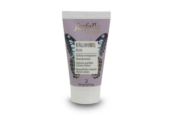 farfalla Détente parfaite crème mains Berglavendel 50 ml