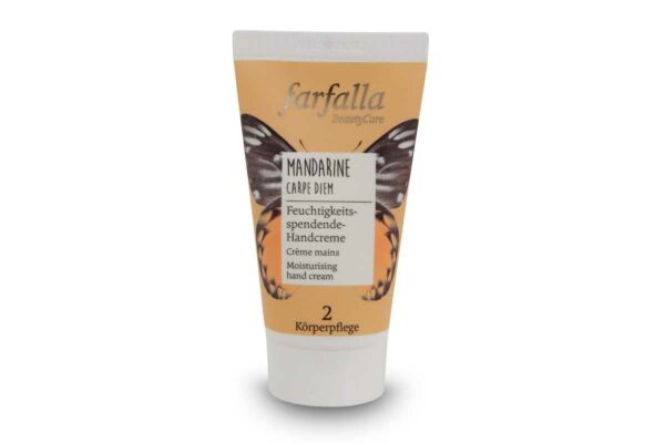 farfalla Feuchtigkeitsspendende Handcreme Mandarine 50 ml