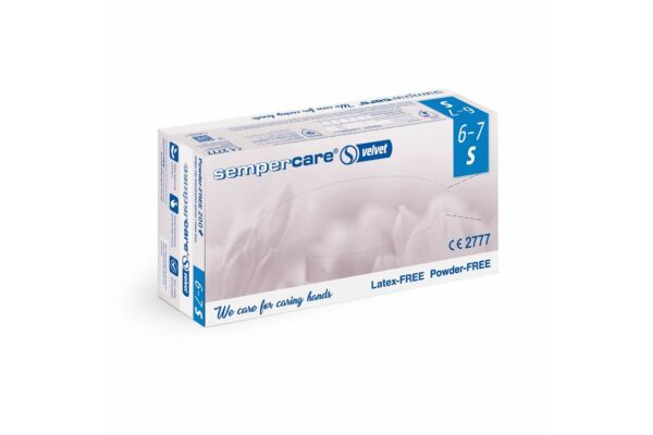 Sempercare velvet S unsteril ungepudert 200 Stk