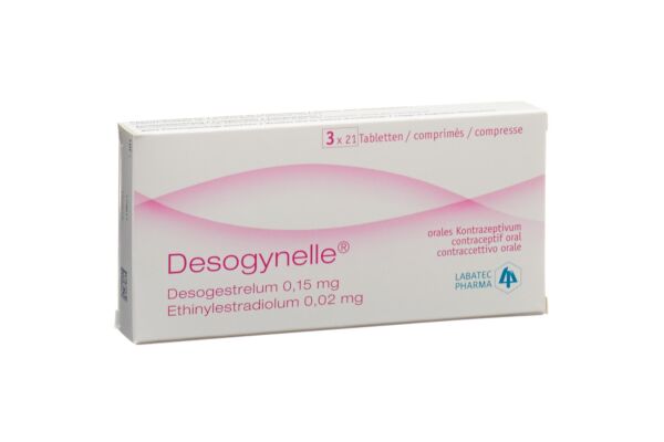 Desogynelle Tabl 150mcg/20mcg 3 x 21 Stk