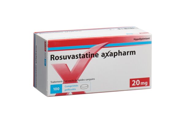 Rosuvastatin axapharm Filmtabl 20 mg 100 Stk