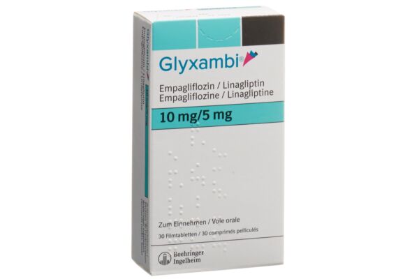 Glyxambi cpr pell 10mg/5mg 30 pce