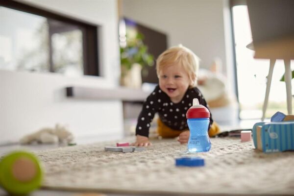 Philips Avent tasse à bec doux bleu/rouge