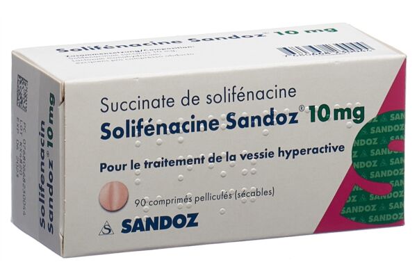 Solifenacin Sandoz Filmtabl 10 mg 90 Stk