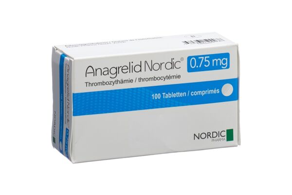 Anagrelid Nordic cpr 0.75 mg 100 pce