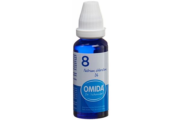 Omida Schüssler Nr8 Natrium chloratum Dil D 6 Fl 30 ml