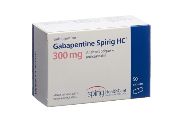 Gabapentine Spirig HC caps 300 mg 50 pce