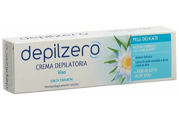 depilzero crème dépilatoire visage tb 50 ml