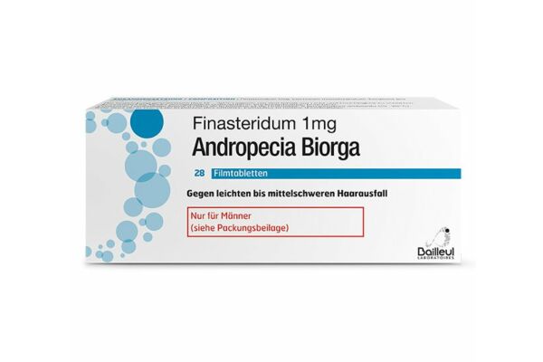 Andropecia Biorga cpr pell 1 mg 28 pce