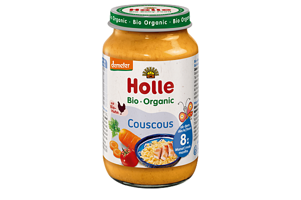 Holle Couscous Glas 220 g