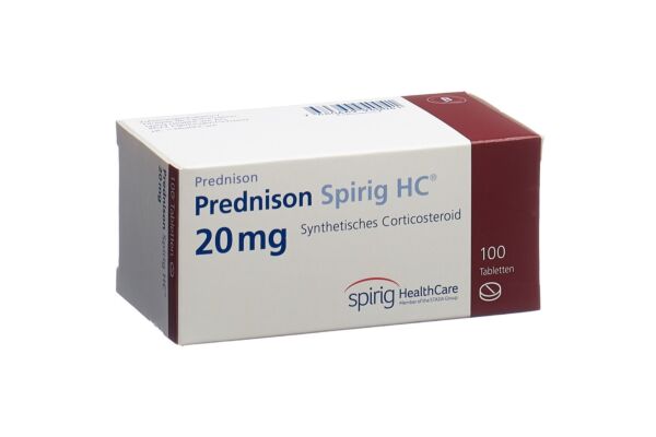 Prednisone Spirig HC cpr 20 mg 100 pce