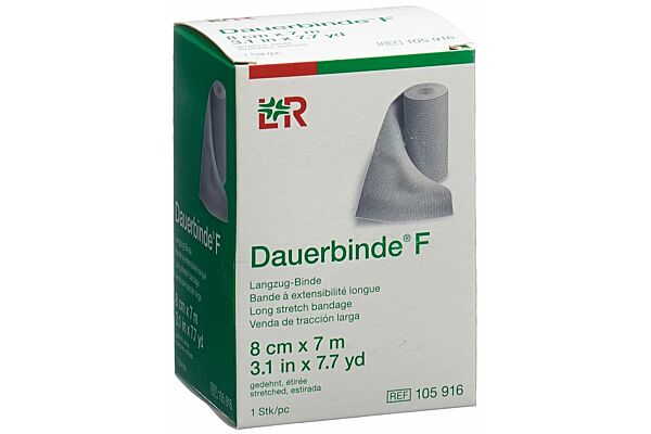 L+R Dauerbinde F 8cmx7m