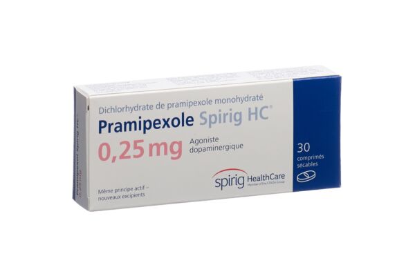 Pramipexole Spirig HC cpr 0.25 mg 30 pce