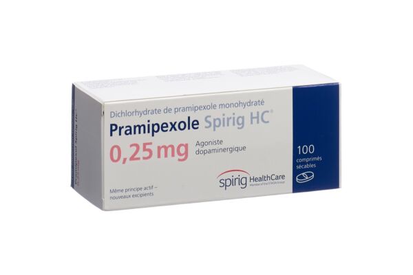 Pramipexol Spirig HC Tabl 0.25 mg 100 Stk