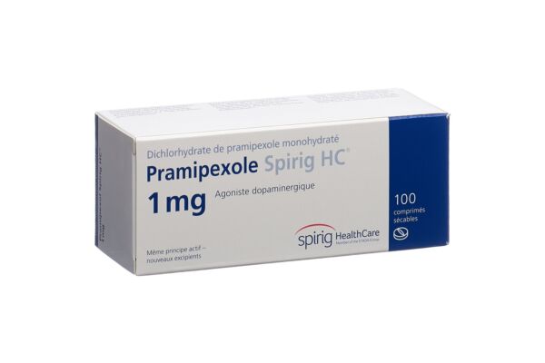 Pramipexol Spirig HC Tabl 1 mg 100 Stk