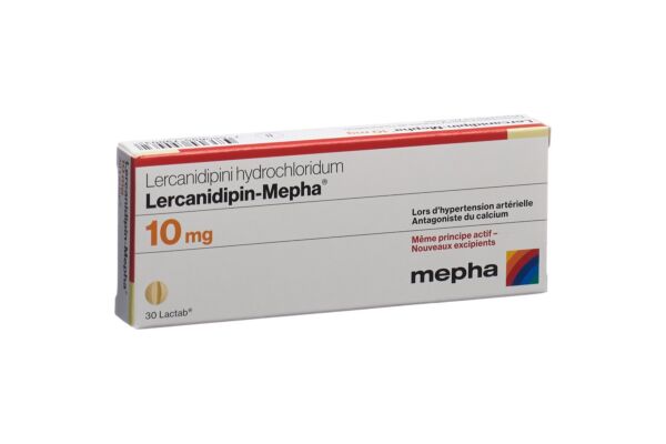 Lercanidipin-Mepha Lactab 10 mg 30 Stk