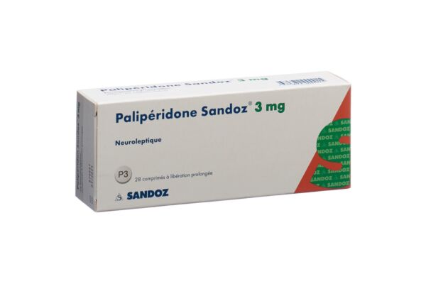 Paliperidon Sandoz Ret Tabl 3 mg 28 Stk