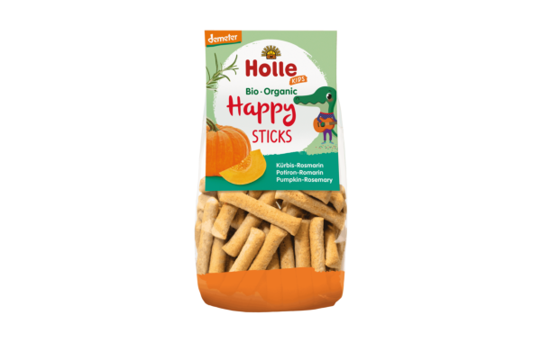 Holle happy sticks poitron-romarin sach 100 g