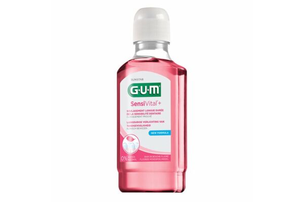 GUM SensiVital+ Mundspülung Fl 300 ml