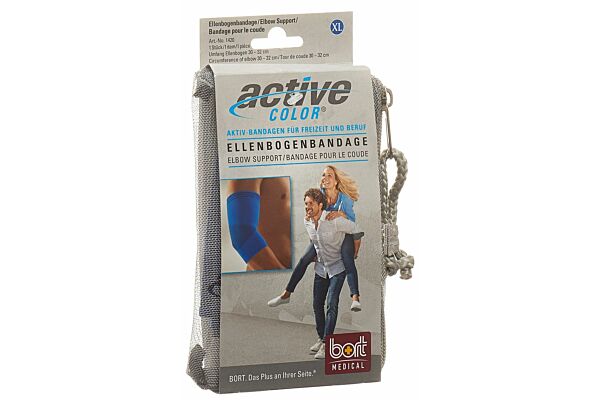 Bort ActiveColor Ellenbogenbandage XL blau