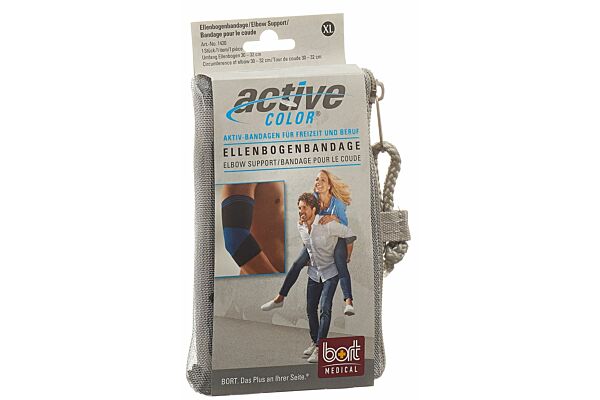 Bort ActiveColor Ellenbogenbandage XL schwarz