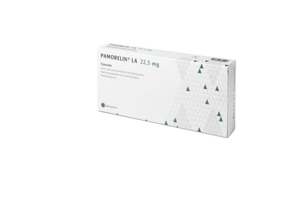 Pamorelin LA subst sèche 22.5 mg avec solvant (système d'adaptation) set