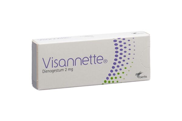 Visannette cpr 2 mg 2 x 14 pce