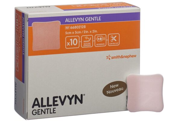 Allevyn Gentle Wundverband 5x5cm 10 Stk