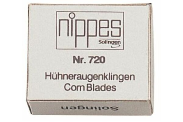 Nippes Ersatzklingen Hornhauthobel 20 Stk