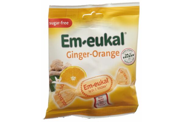 Soldan Em-eukal Ginger Orange sans sucre sach 50 g