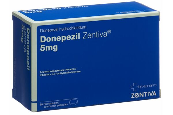 Donepezil Zentiva Filmtabl 5 mg 98 Stk