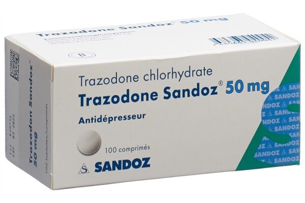 Trazodon Sandoz Tabl 50 mg 100 Stk