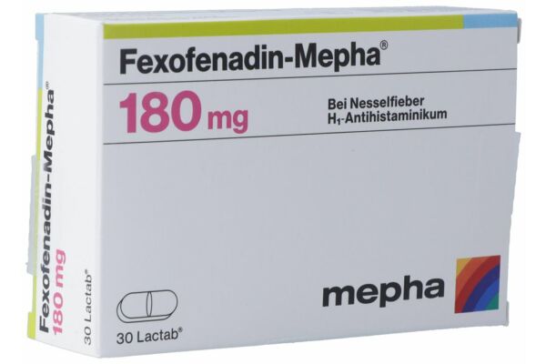 Fexofenadin-Mepha Lactab 180 mg 30 Stk