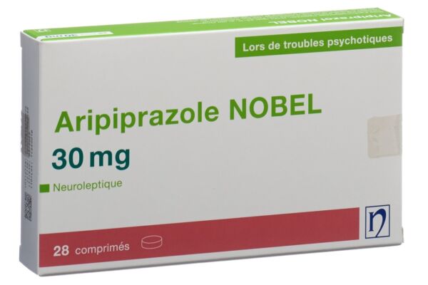 Aripiprazol NOBEL Tabl 30 mg 28 Stk