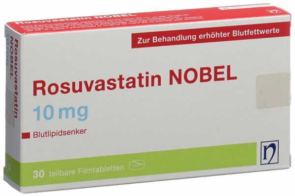 Rosuvastatin NOBEL cpr pell 10 mg 30 pce