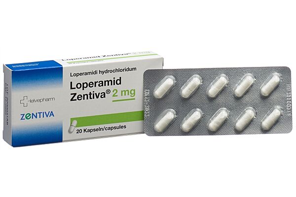 Loperamid Zentiva caps 2 mg 20 pce