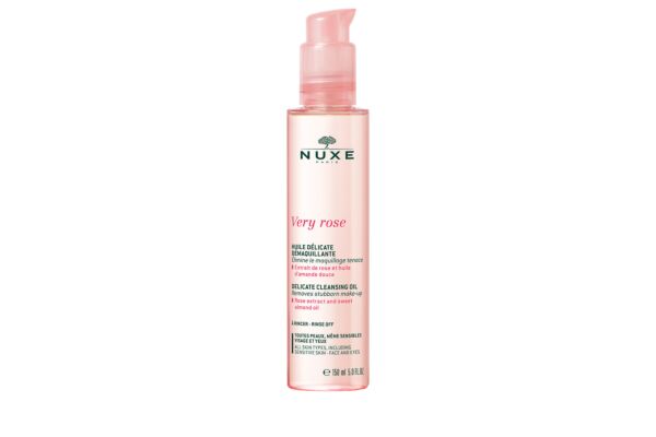 Nuxe Very Rose Huile Délicate Démaquillante 150 ml