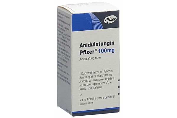 Anidulafungin Pfizer Trockensub 100 mg Durchstf