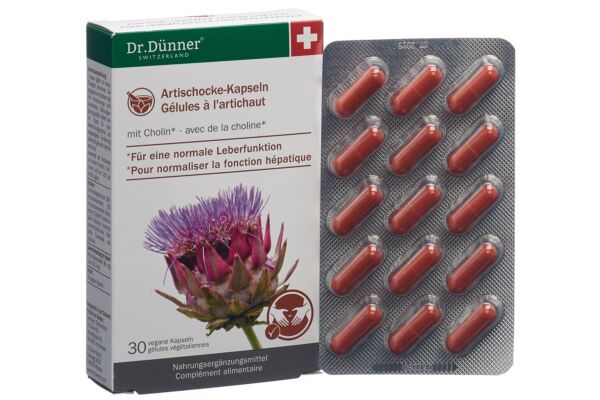 Dünner Artischocke Leberfunktion Kaps 30 Stk