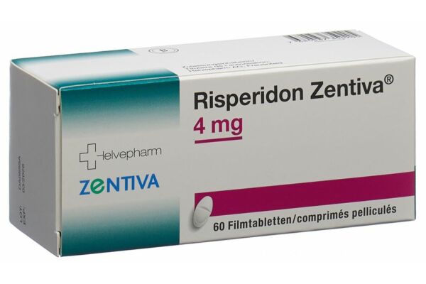 Risperidon Zentiva cpr pell 4 mg 60 pce