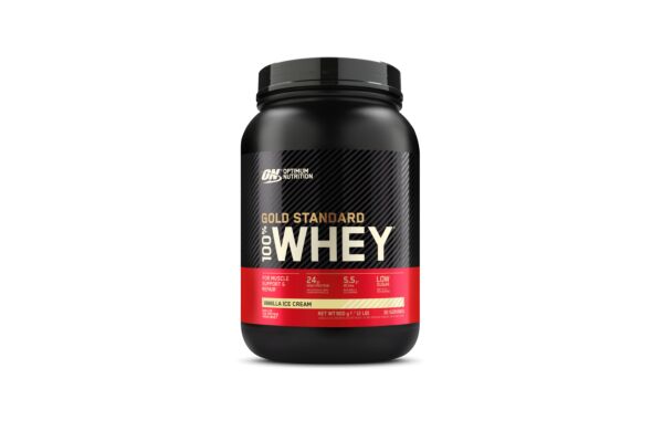 OPTIMUM 100% Whey Gold Standard Vanilla Ice 2lb Ds 900 g