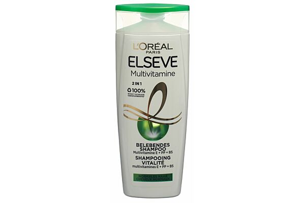 Elseve Multivitamine Shampooing Vitalité 2 in1 fl 250 ml